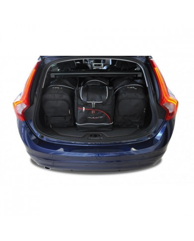 KJUST set of car trunk bags - VOLVO V60 I (155) 2010-2018 4PCS