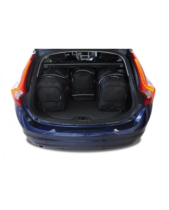 Zestaw toreb samochodowych na bagażnik KJUST - VOLVO V60 I (155) 2010-2018 4PCS