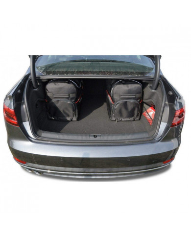 KJUST set of car trunk bags - AUDI A4 LIMOUSINE B9 2015+ 5PCS