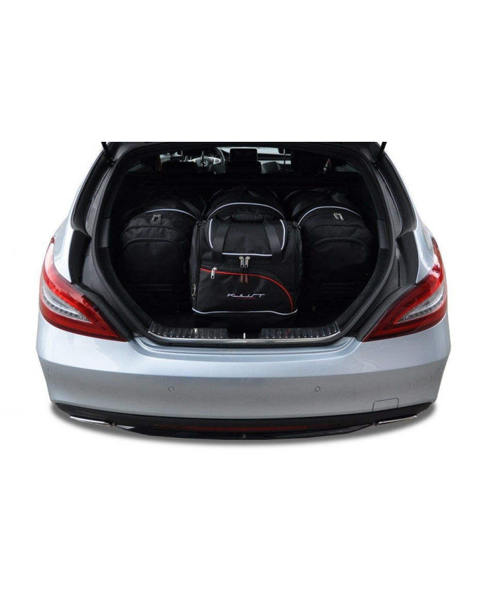 KJUST sada autotašek do kufru - MERCEDES-BENZ CLS SHOOTING BRAKE X218 2012-2017 4PCS