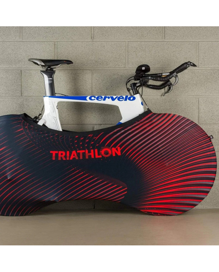 VELOSOCK pokrowiec na rower - NEON RED
