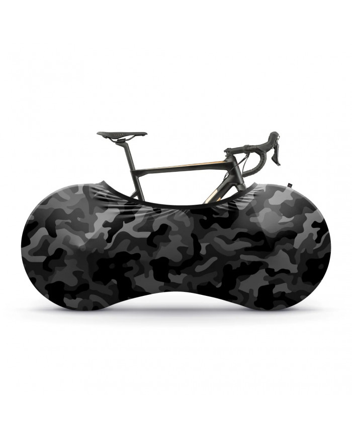 VELOSOCK beltéri kerékpárhuzat - CAMO BLACK