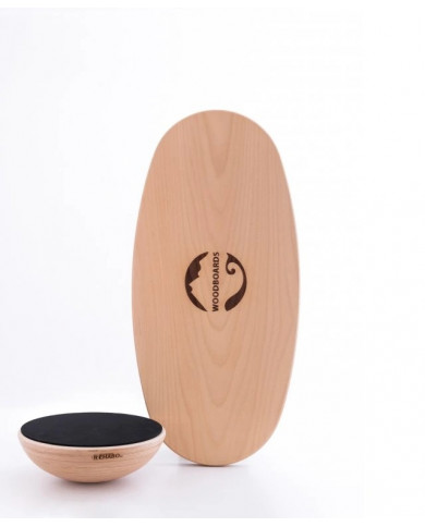 Balančna deska WOODBOARDS ORIGINAL + REHABO 360