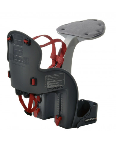 WeeRide Safe Front CLASSIC Kinderfahrradsitz – Grau