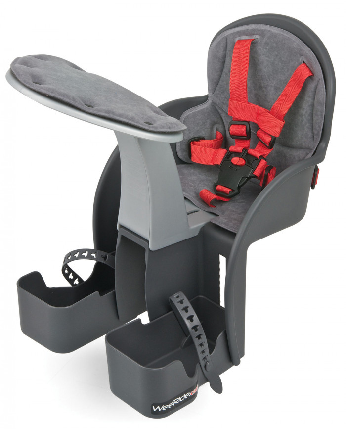 WeeRide Safe Front CLASSIC child bike seat - Grey