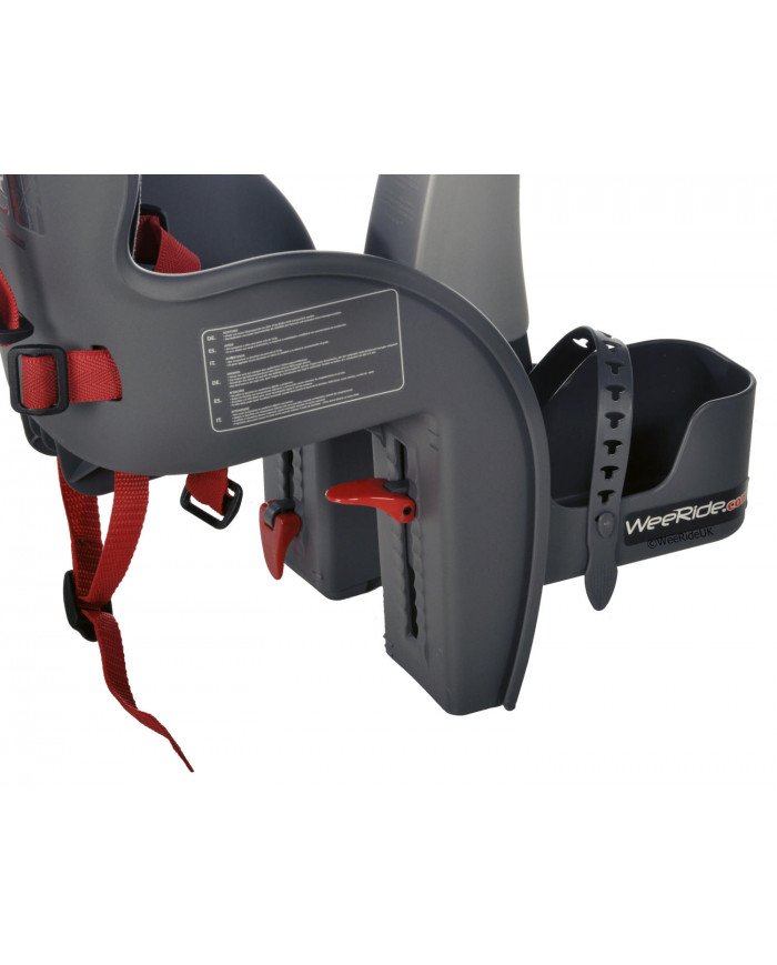 WeeRide Safe Front CLASSIC child bike seat - Grey