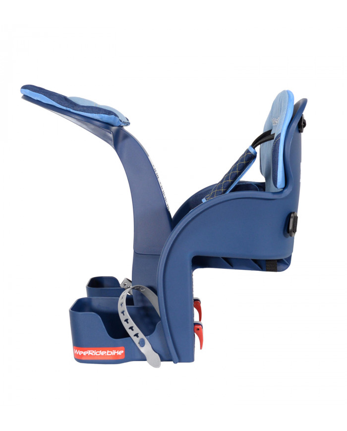 WeeRide SAFEFRONT DeLuxe sedačka na kolo - Modrá