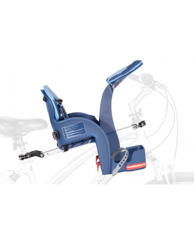 WeeRide SAFEFRONT DeLuxe child bike seat - Blue