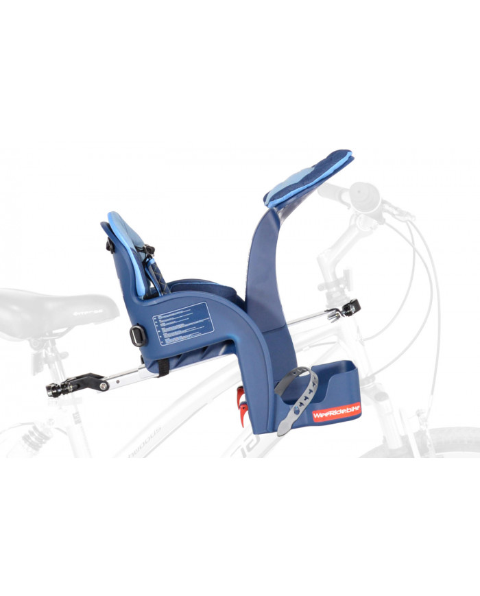 WeeRide SAFEFRONT DeLuxe sedačka na kolo - Modrá