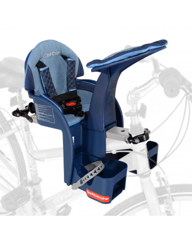 WeeRide SAFEFRONT DeLuxe child bike seat - Blue