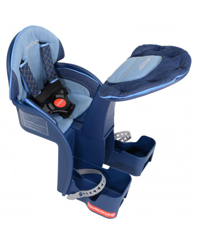 WeeRide SAFEFRONT DeLuxe Kinderfahrradsitz – Blau