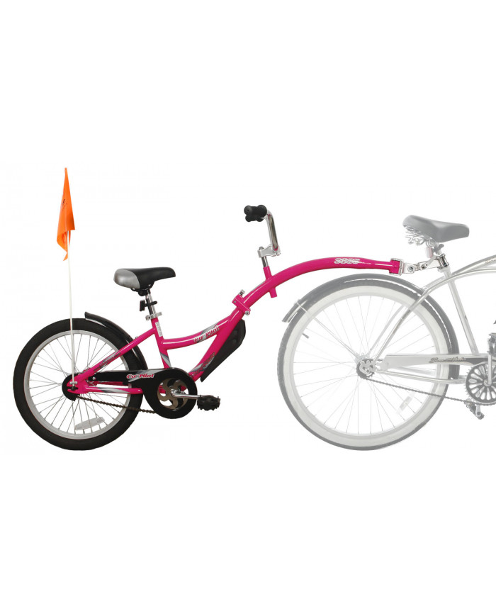 WeeRide CO-PILOT Tandem Fahrradanhänger - Rosa