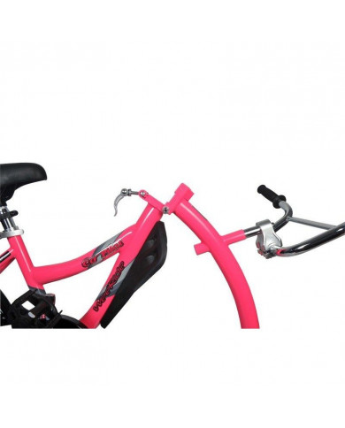 WeeRide CO-PILOT detský prípojný bicykel - Rúžová
