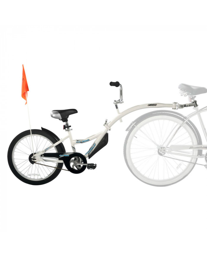 WeeRide CO-PILOT otroški priklopnik za kolo - Bela
