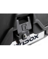 Towbox ALPHA szállító box vonóhorogra - Fekete