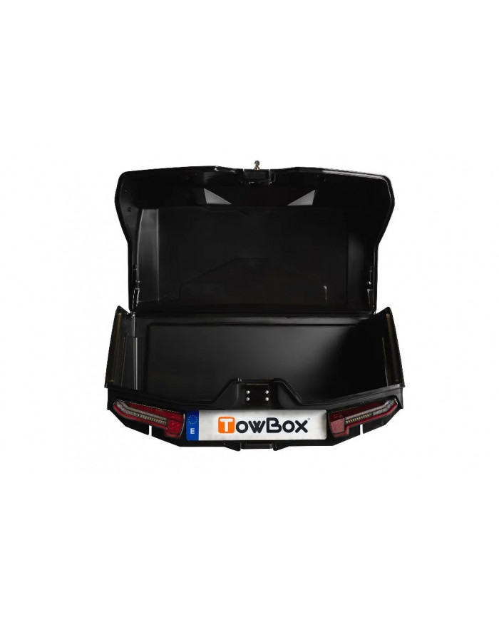 Towbox ALPHA box na tažné zařízení - Černý