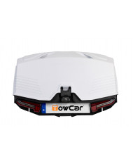 Towbox ALPHA szállító box vonóhorogra - Szürke