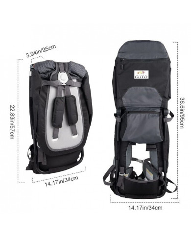 GUTO Hiking Ram Kindertrage - PLATINUM