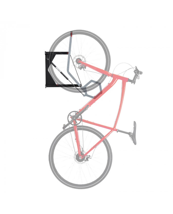 Saris TIP-UP nástenný pneumatický držiak bicykla