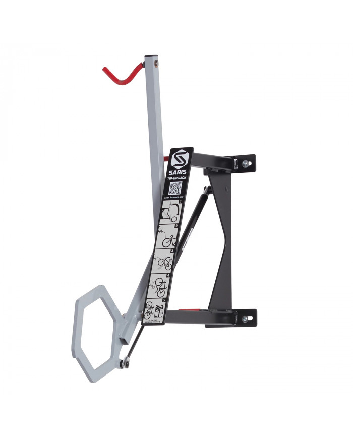 Saris TIP-UP nástenný pneumatický držiak bicykla