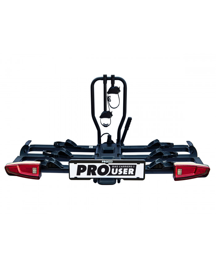 PROUSER FG3 LED "Black Edition" kerékpártartó vonóhorogra