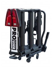 PROUSER FG3 LED "Black Edition" towbar bike carrier