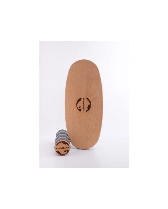 Woodboards MINI KOMPLET balanční deska pro děti