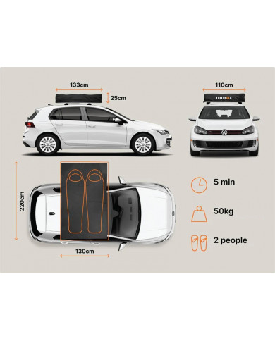 Tentbox LITE 2.0 namiot dachowy