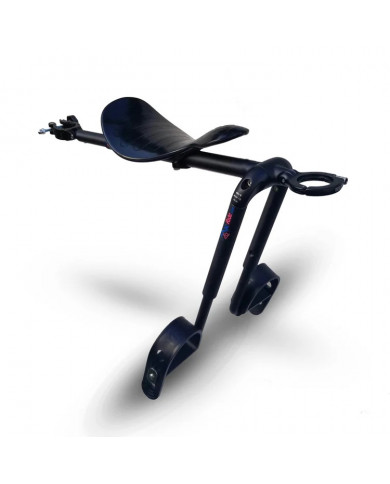 MAC-RIDE fotelik rowerowy - Czarny