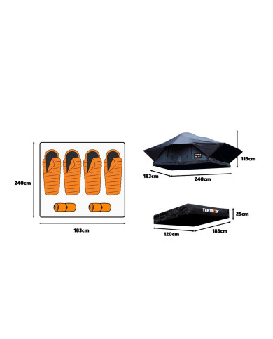 Tentbox LITE XL (2025) namiot dachowy