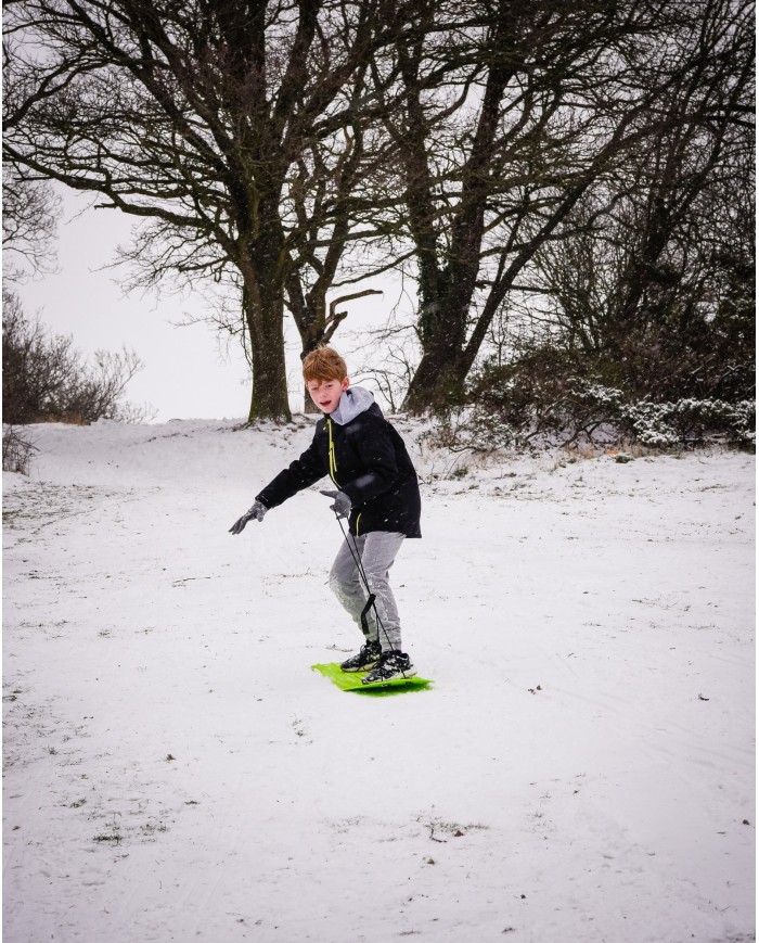 AXISKI MkII Ski - Board GREEN