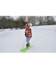 AXISKI MkII Ski - Board RŮŽOVÁ