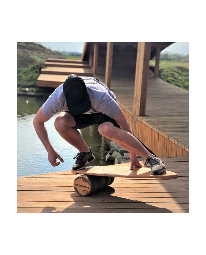Balančná doska WOODBOARDS SURF - KOMPLET
