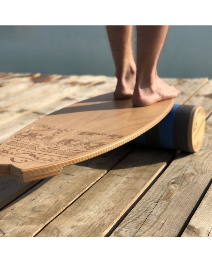 Balanční deska WOODBOARDS SURF - KOMPLET