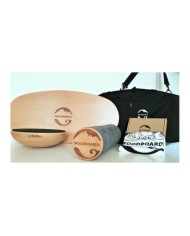 Oryginalny mega zestaw z prezentem - WOODBOARDS ORIGINAL COMPLETE + REHABO 360 + torba transportowa + koszulka gratis