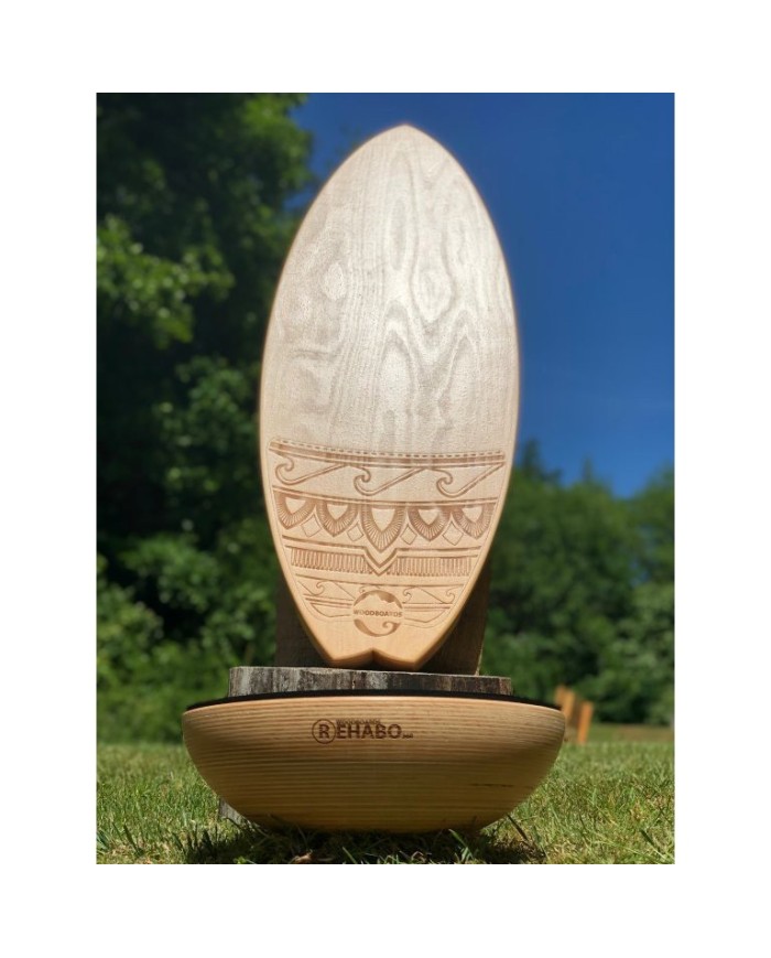 WOODBOARDS SURF + REHAB 360 balance board