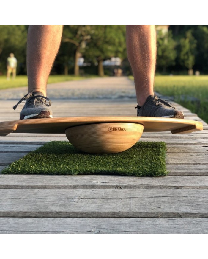 Ravnotežna deska WOODBOARDS SURF + REHABO 360