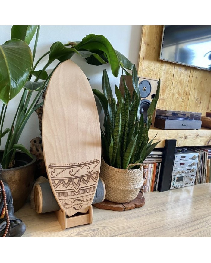 Balanceboard-Ständer mit Zylinder