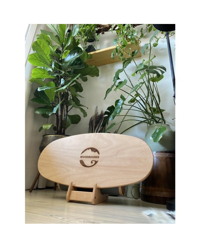 WOODBOARDS stojalo za ravnotežno desko s cilindrom