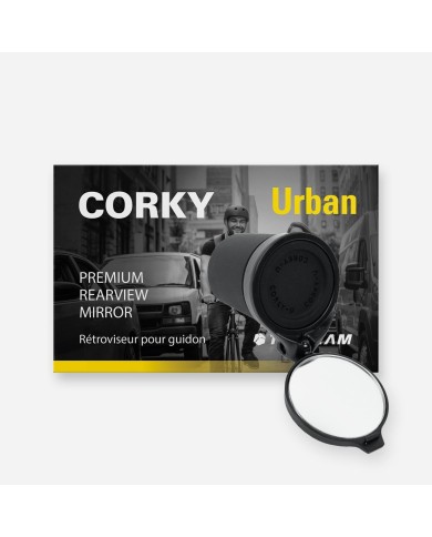 Vzvratno ogledalo za kolo CORKY URBAN