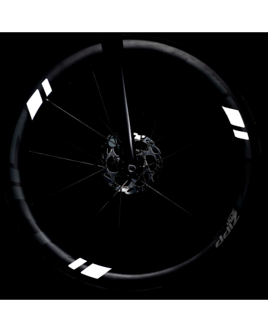 Naklejki odblaskowe WHEEL FLASH 2.0 na koła rowerowe