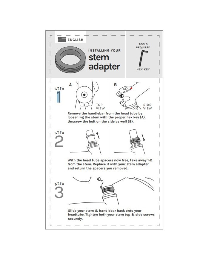 Adapter WeeRide® STEM