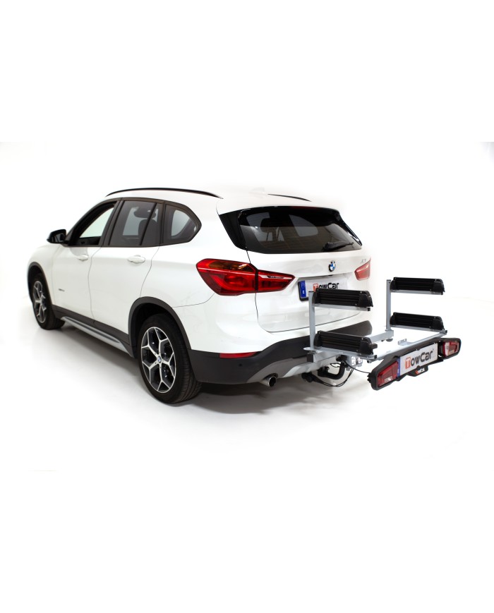 Car carrier for skis and snowboards for the TowCar ANETO towing device