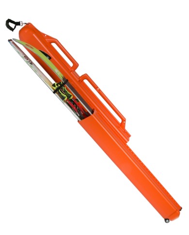 SPORTUBE Series 1 pevný kufr na lyže - Oranžová