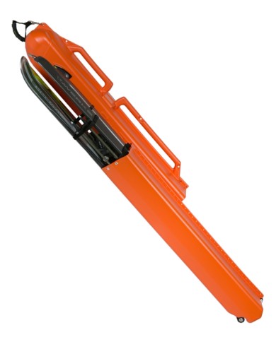 SPORTUBE Series 2 pevný kufr na lyže - Oranžový
