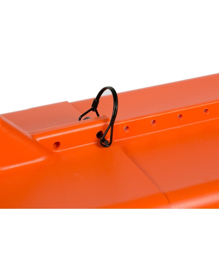 SPORTUBE Series 1 trdi kovček za smuči - oranžna
