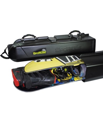 SPORTUBE Series 3 Harter Skikoffer - Schwarz