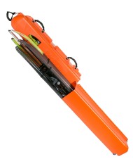 SPORTUBE Series 3 trdi kovček za smuči - oranžna