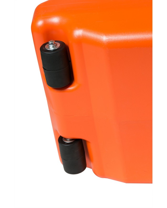 SPORTUBE Series 3 trdi kovček za smuči - oranžna