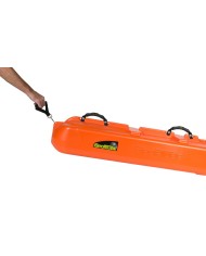 SPORTUBE Series 3 trdi kovček za smuči - oranžna